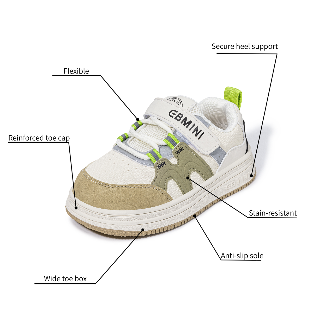 Sugarplum - Barefoot Wide Toe Sneaker - Toddler Boys Girls
