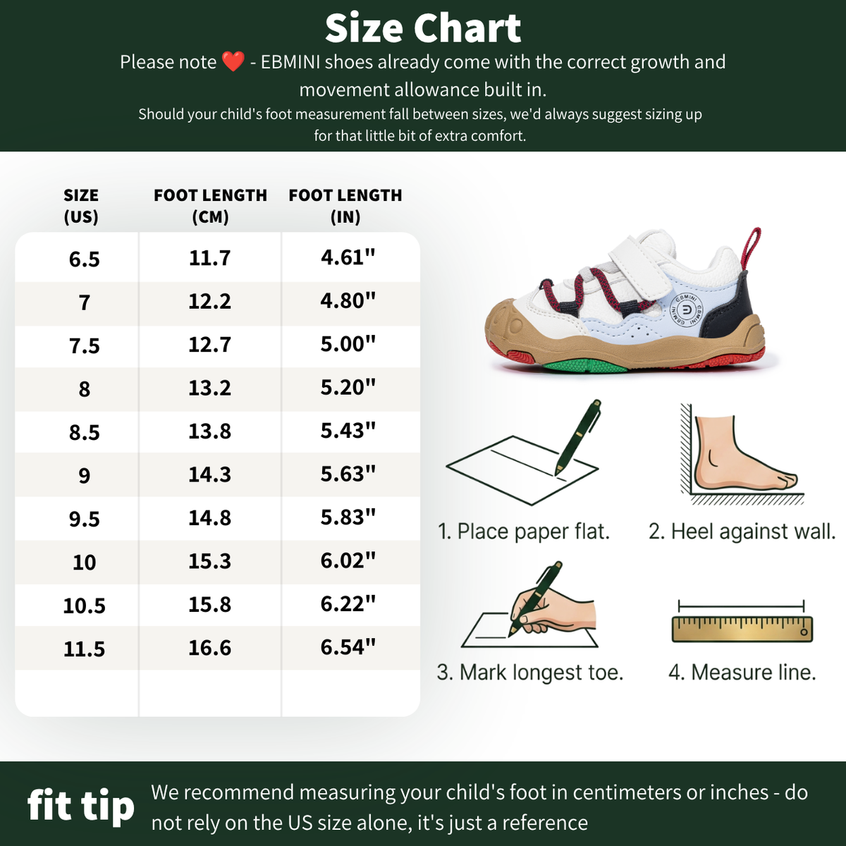 Mitten - Barefoot Wide Toe Sneaker - Toddler Boys Girls