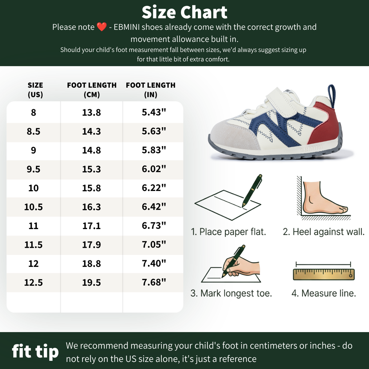 Tawny - Barefoot Wide Toe Sneaker - Toddler Boys Girls
