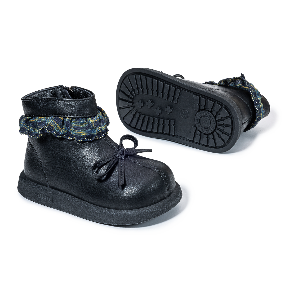 Meadow - Barefoot Ankle Boot Wide Toe - Toddler Girls