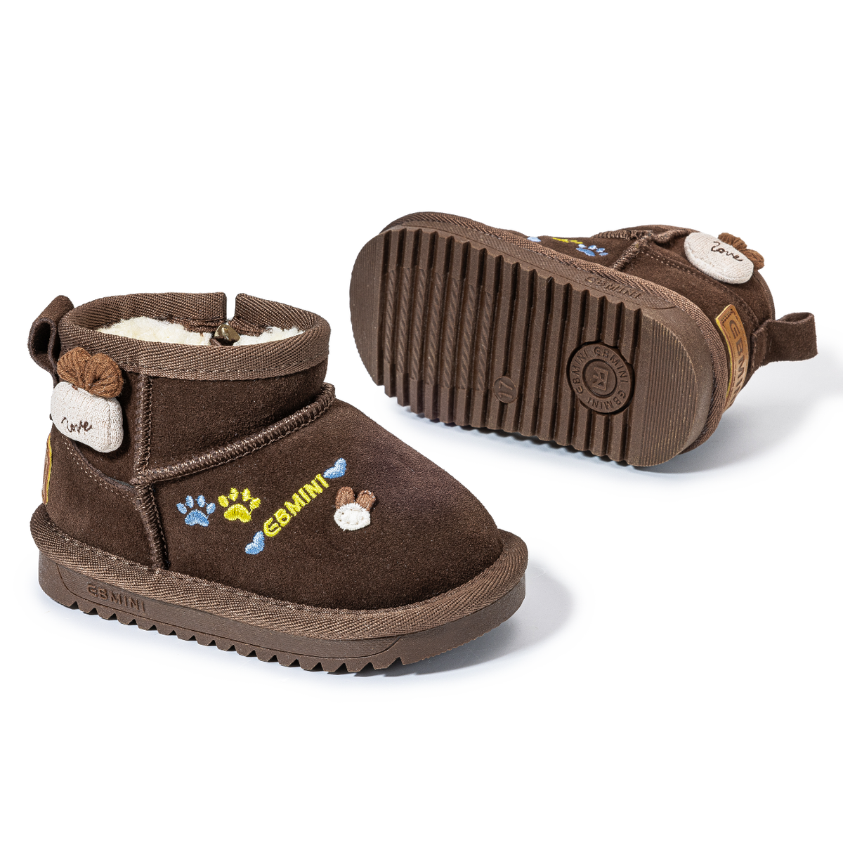 Sugarplum - Barefoot Cozy Ankle Boot - Toddler Boys Girls