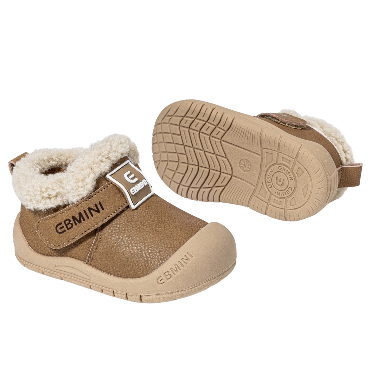 Pinecone - Barefoot Fleece Boot Warm - Toddler Boys Girls