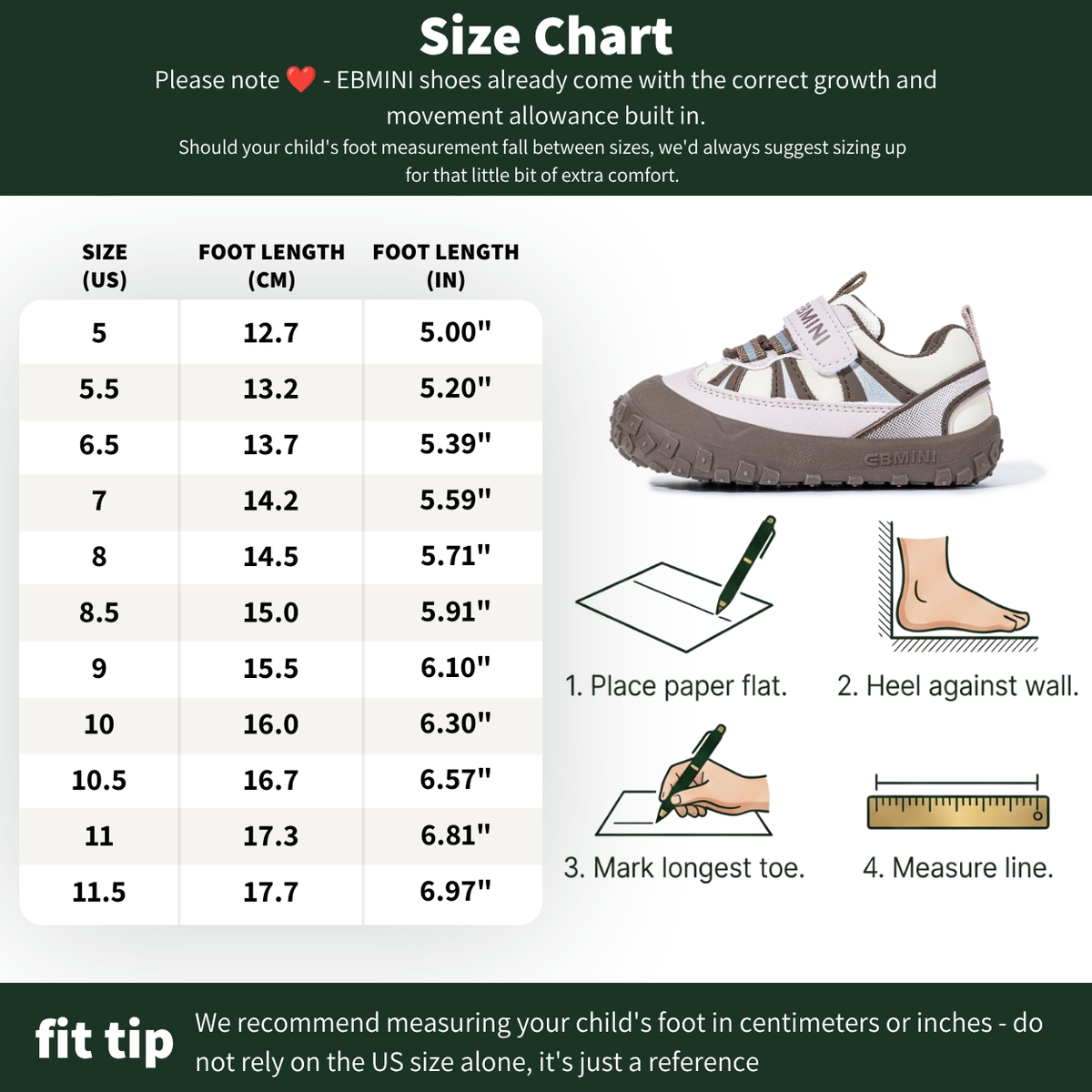 Chestnut - Barefoot Wide Toe Sneaker - Toddler Boys Girls