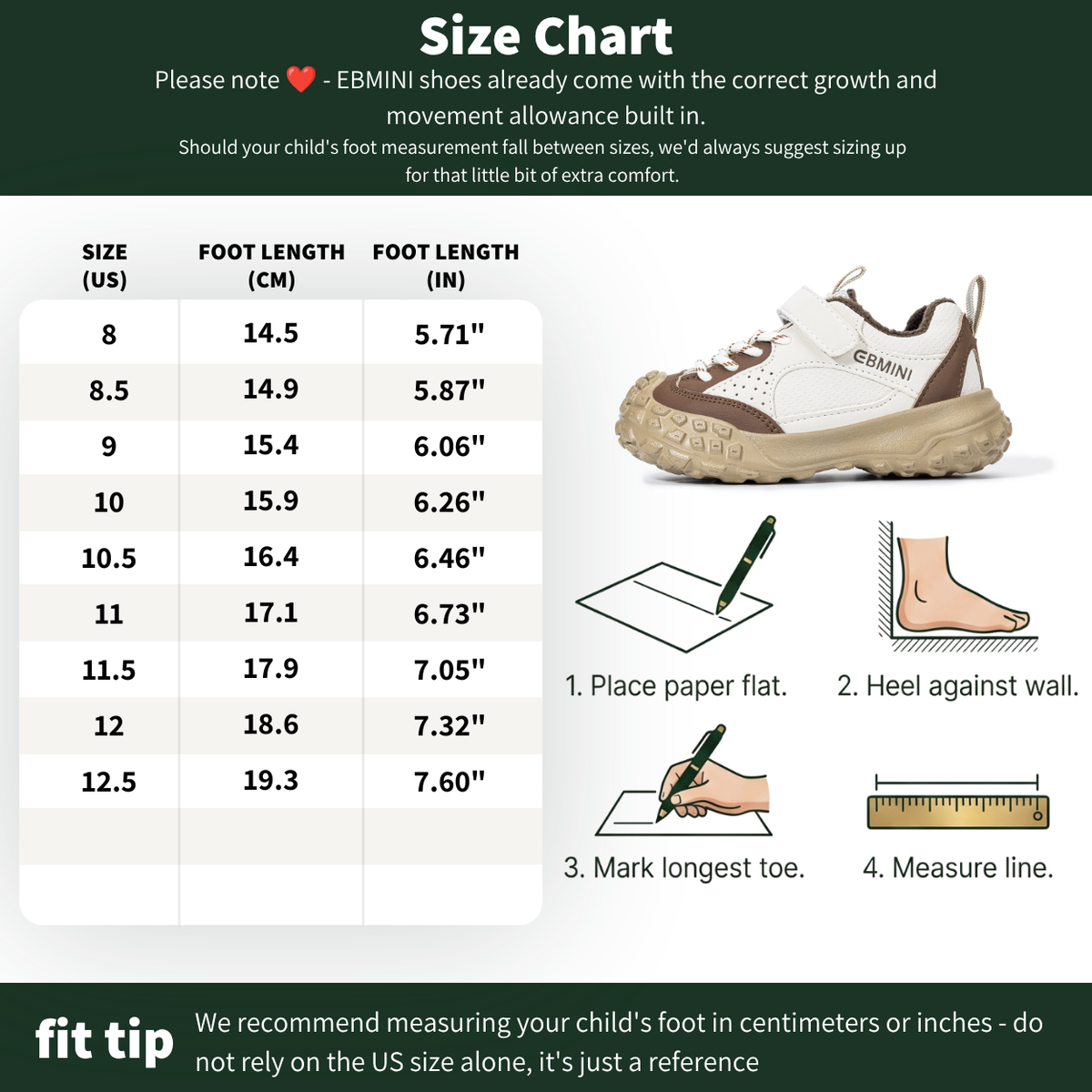 Barleycorn - Barefoot Chunky Sole Sneaker - Toddler Boys Girls