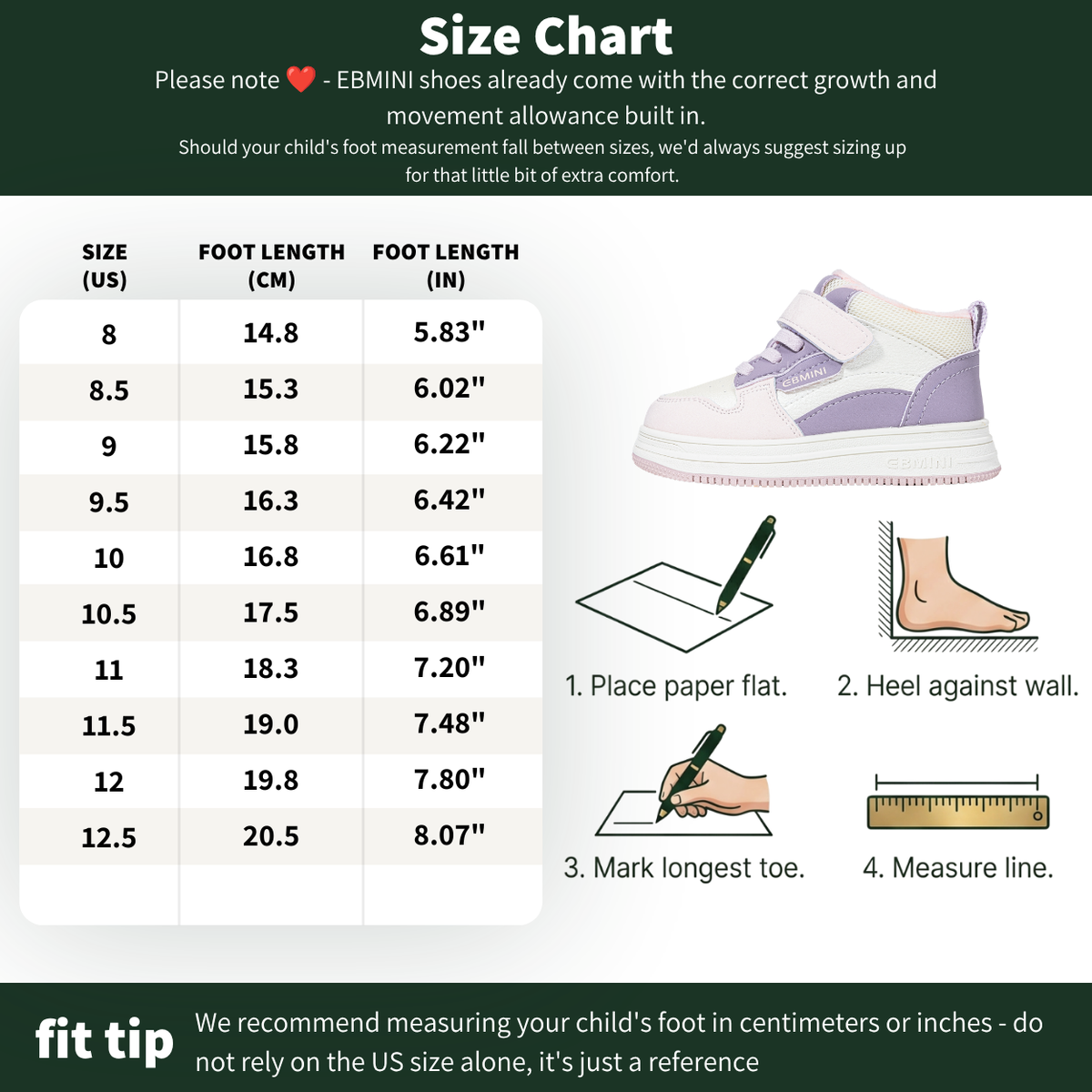 Timber - Barefoot High Top Sneaker - Toddler Boys Girls