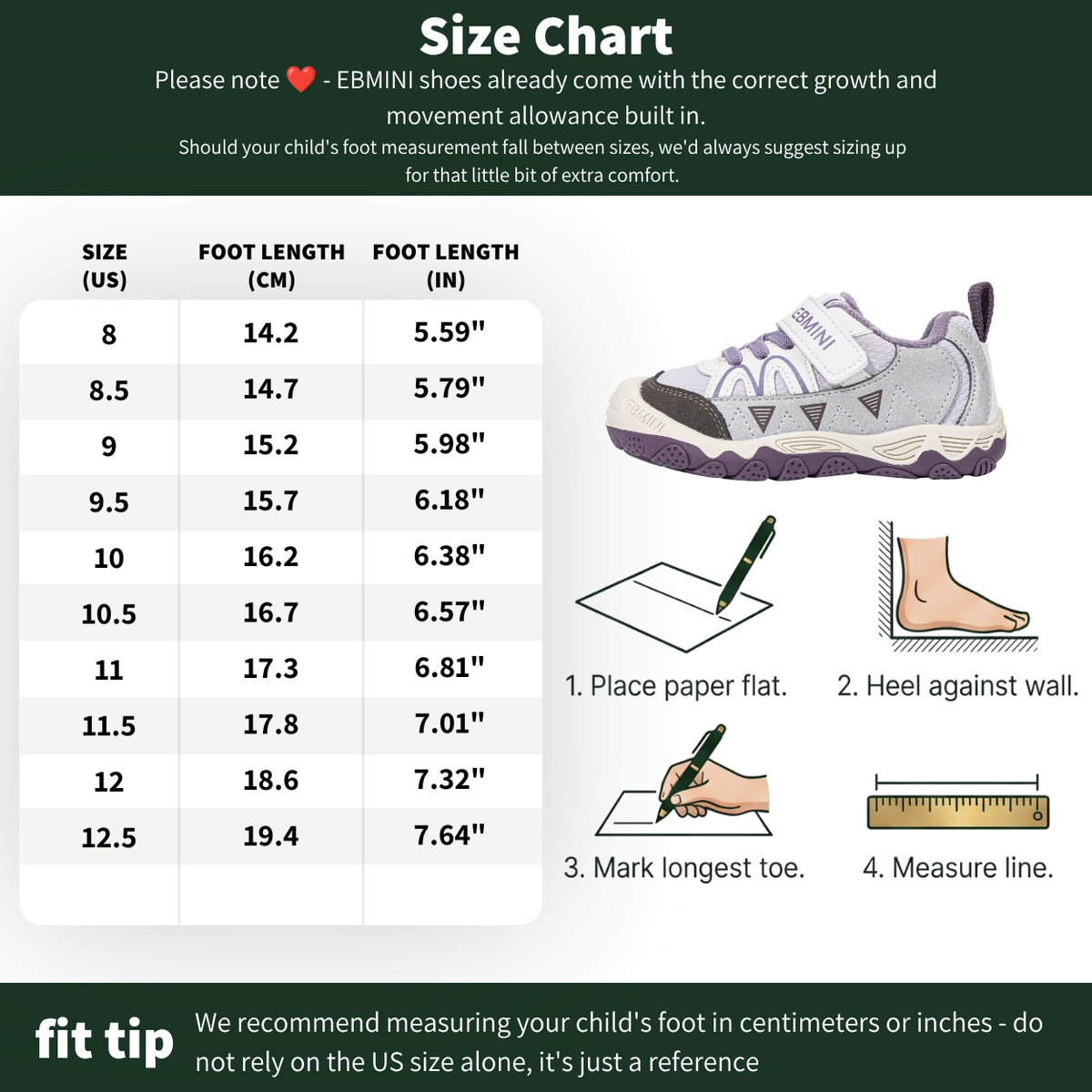 Cinnamonroll - Barefoot Wide Toe Sneaker - Toddler Boys Girls