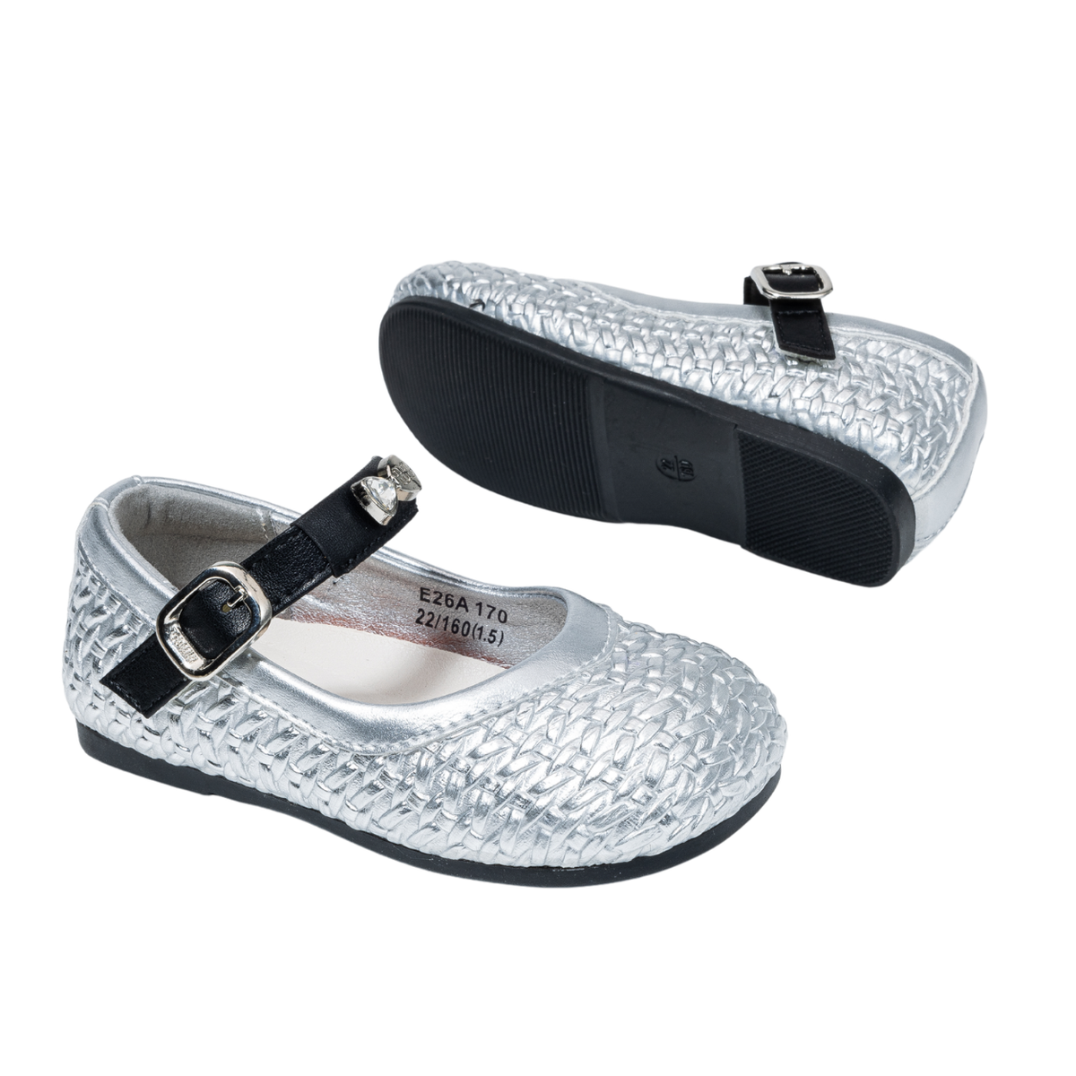 Pearl - Barefoot Woven Mary Jane - Toddler Girls
