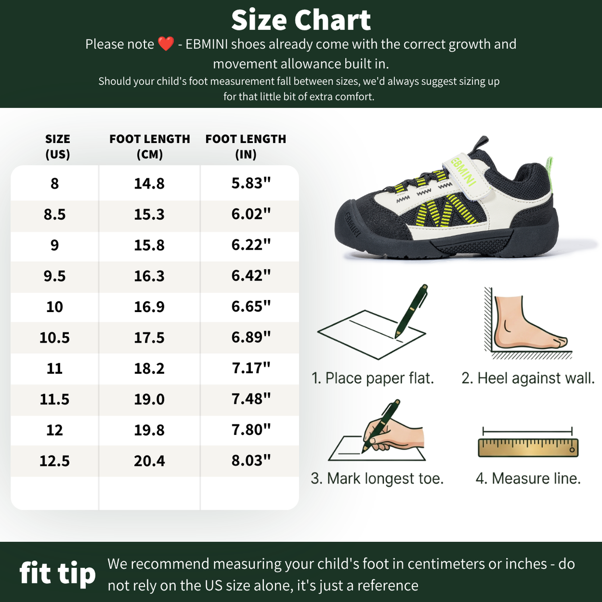 Cedar - Barefoot Wide Toe Sneaker - Toddler Boys Girls