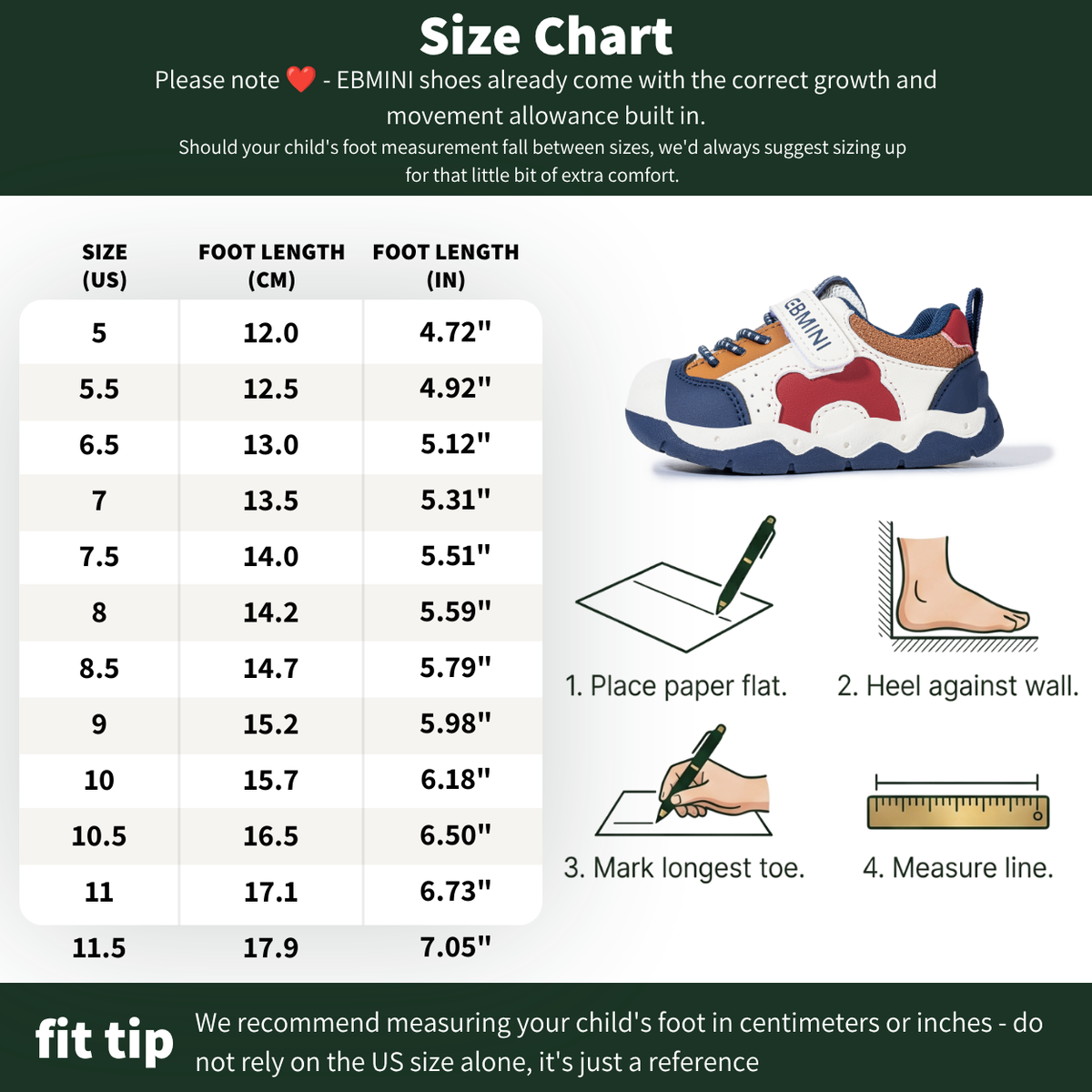 Breeze - Barefoot Wide Toe Sneaker - Toddler Boys Girls