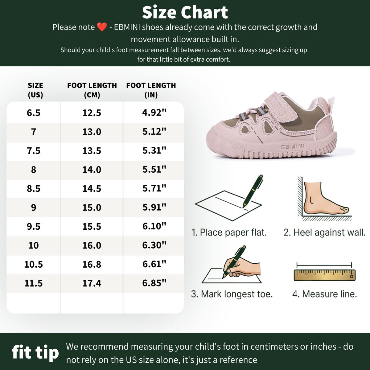 Lark - Barefoot Chunky Sole Sneaker - Toddler Boys Girls