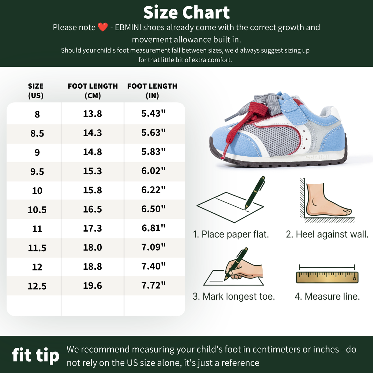 Patter - Barefoot Wide Toe Sneaker - Toddler Boys Girls