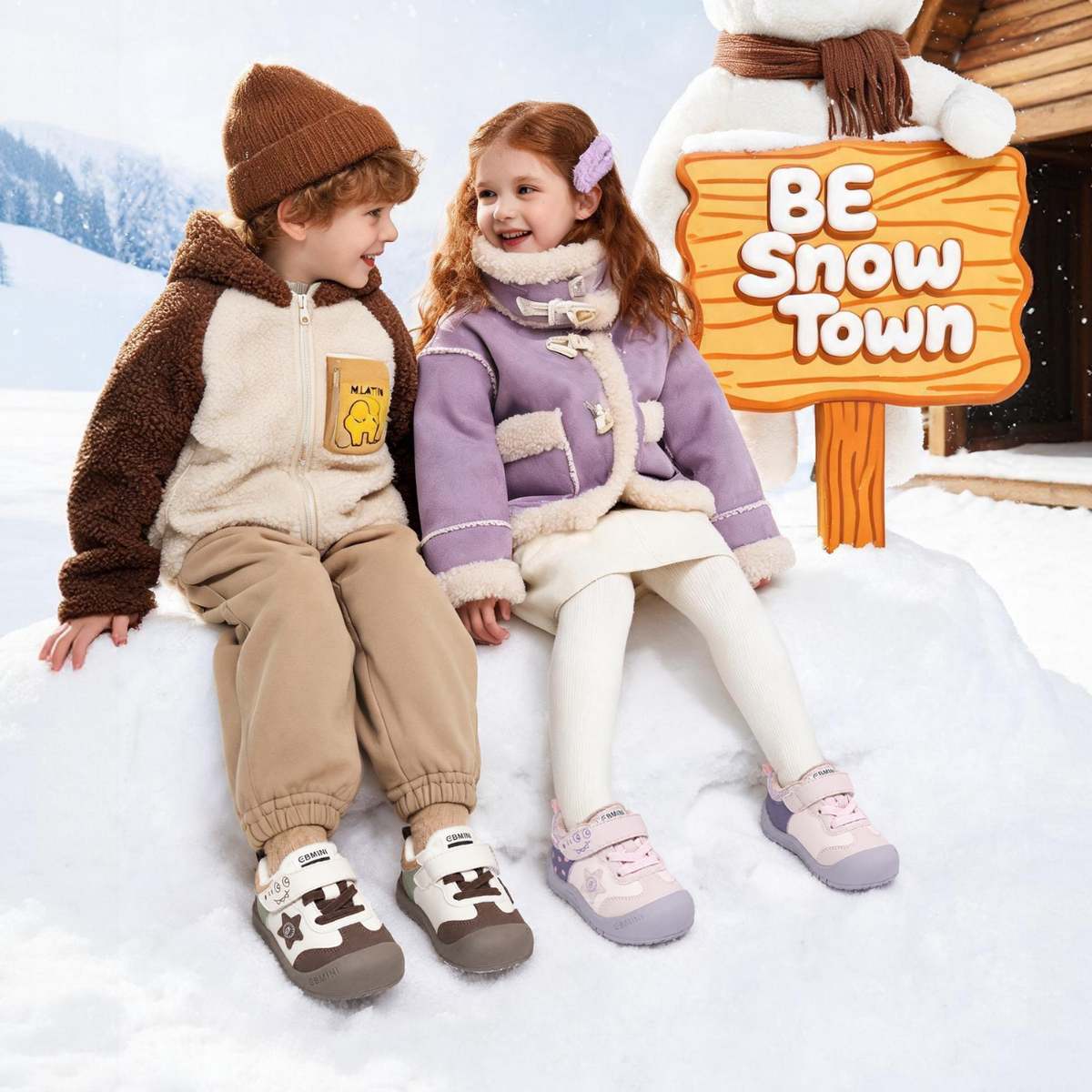 Tumbleweed - Barefoot Cozy Sneaker - Toddler Boys Girls