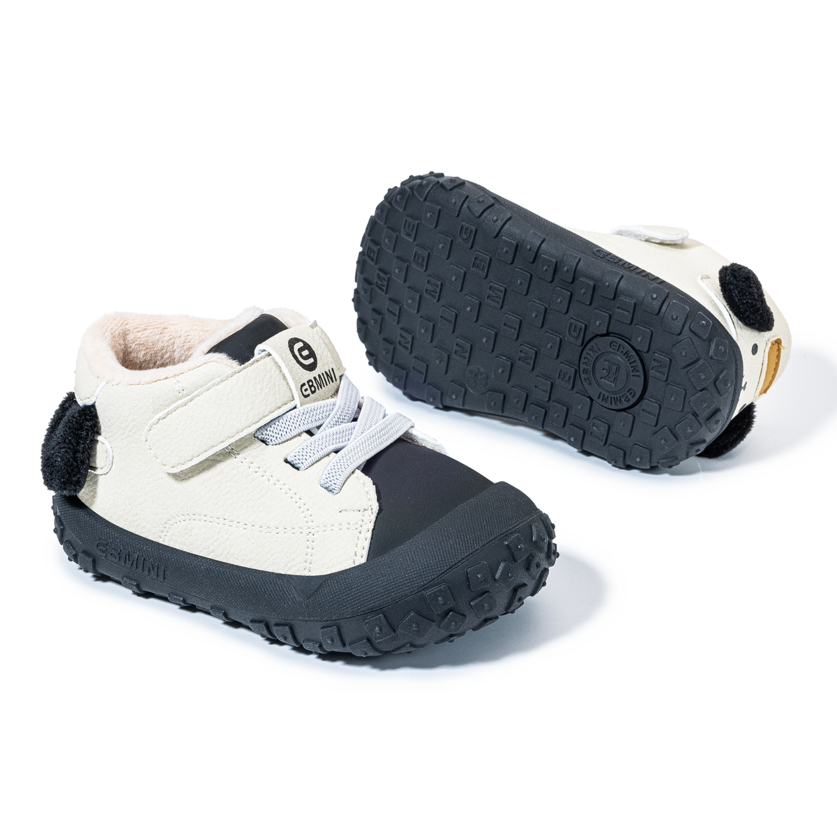 Honeybee - Barefoot Warm High Top Sneaker - Toddler Boys Girls