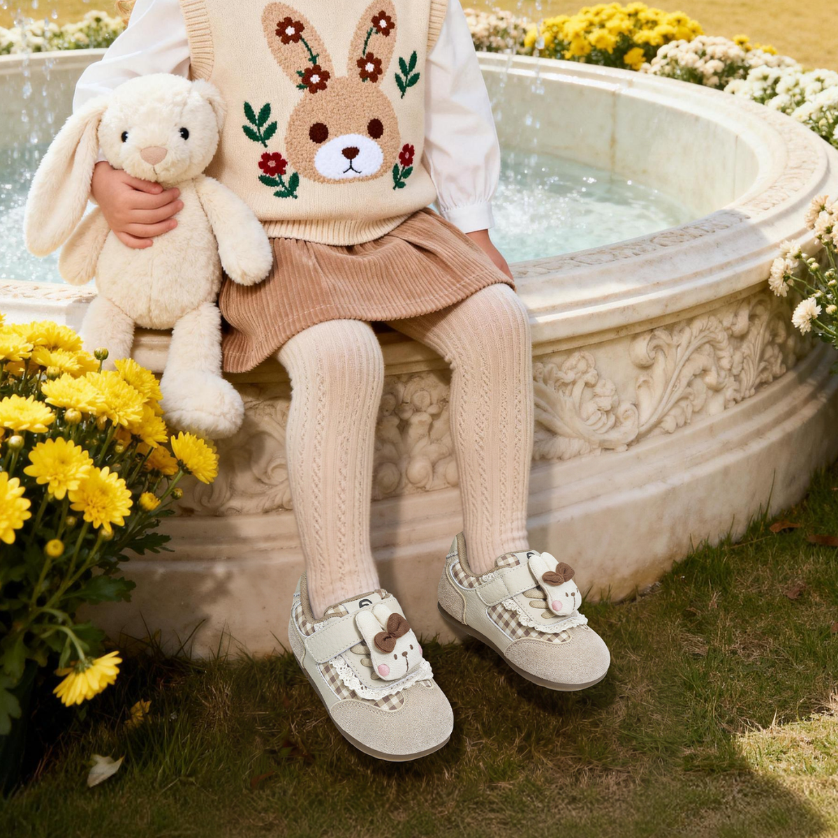 Bunny - Barefoot Wide Toe Sneaker - Toddler Boys Girls