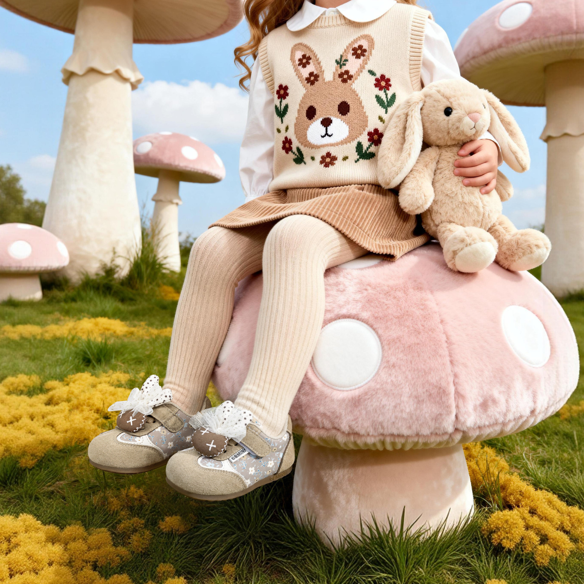 Pip - Barefoot Wide Toe Sneaker - Toddler Girls