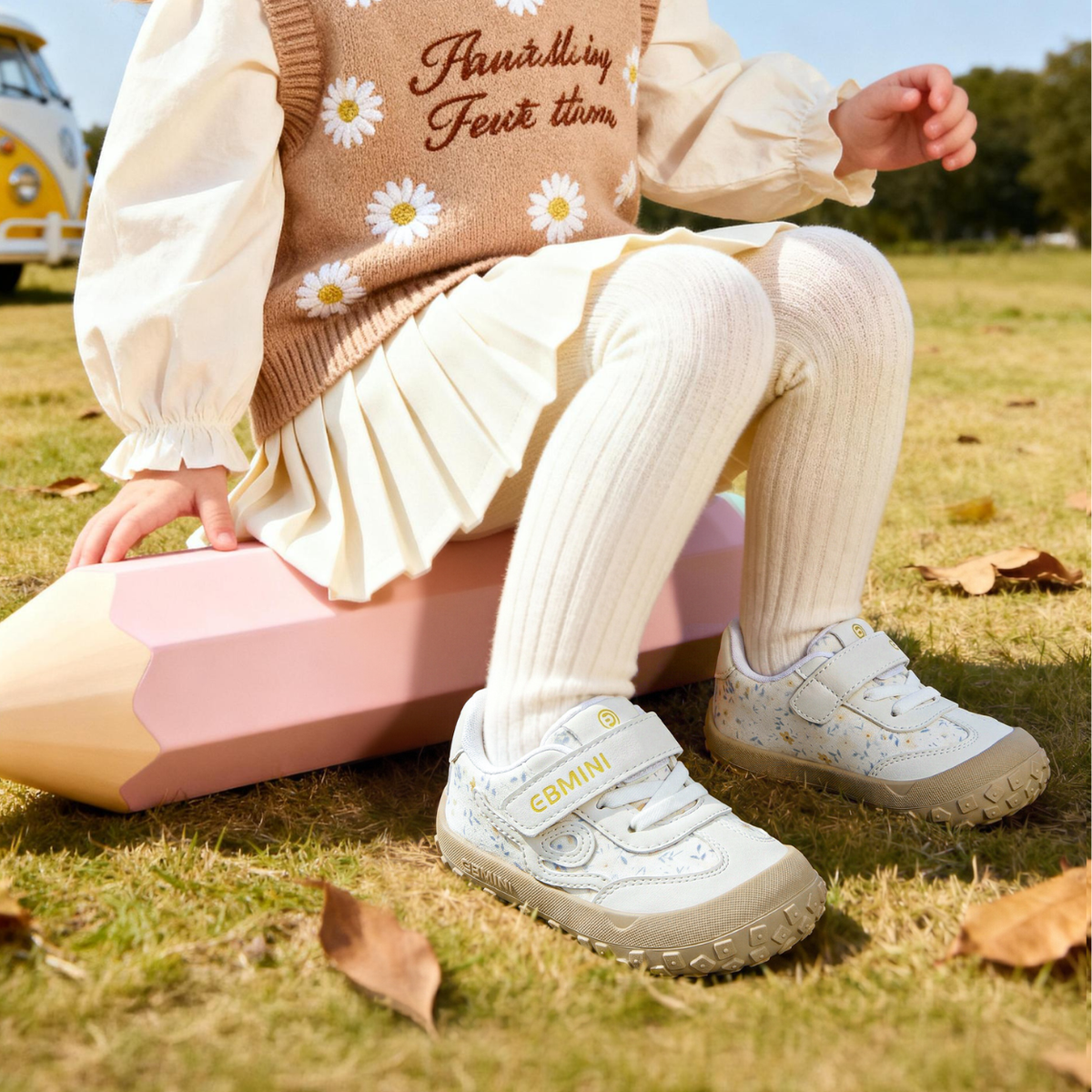Caramel - Barefoot Wide Toe Sneaker - Toddler Girls