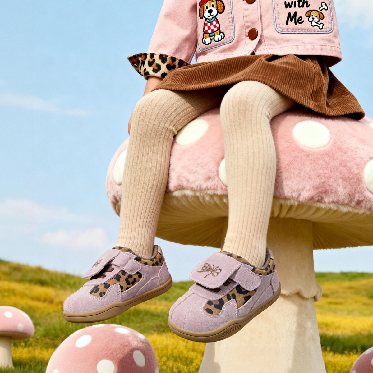 Driftwood - Barefoot Wide Toe Sneaker - Toddler Girls