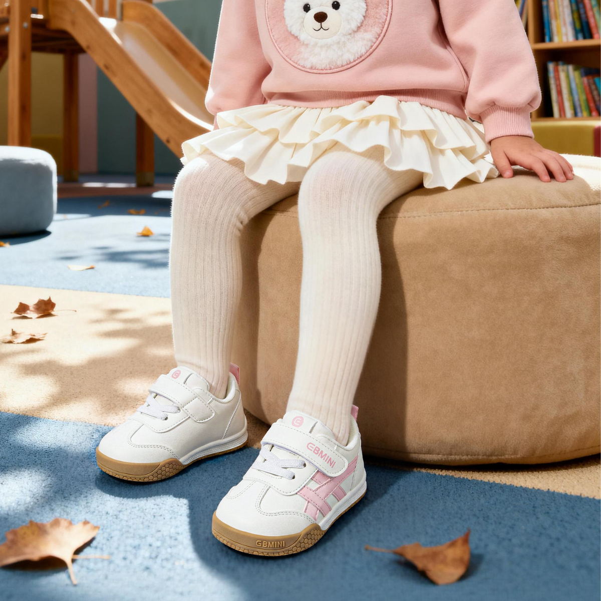 Saffron - Barefoot Wide Toe Sneaker - Toddler Boys Girls