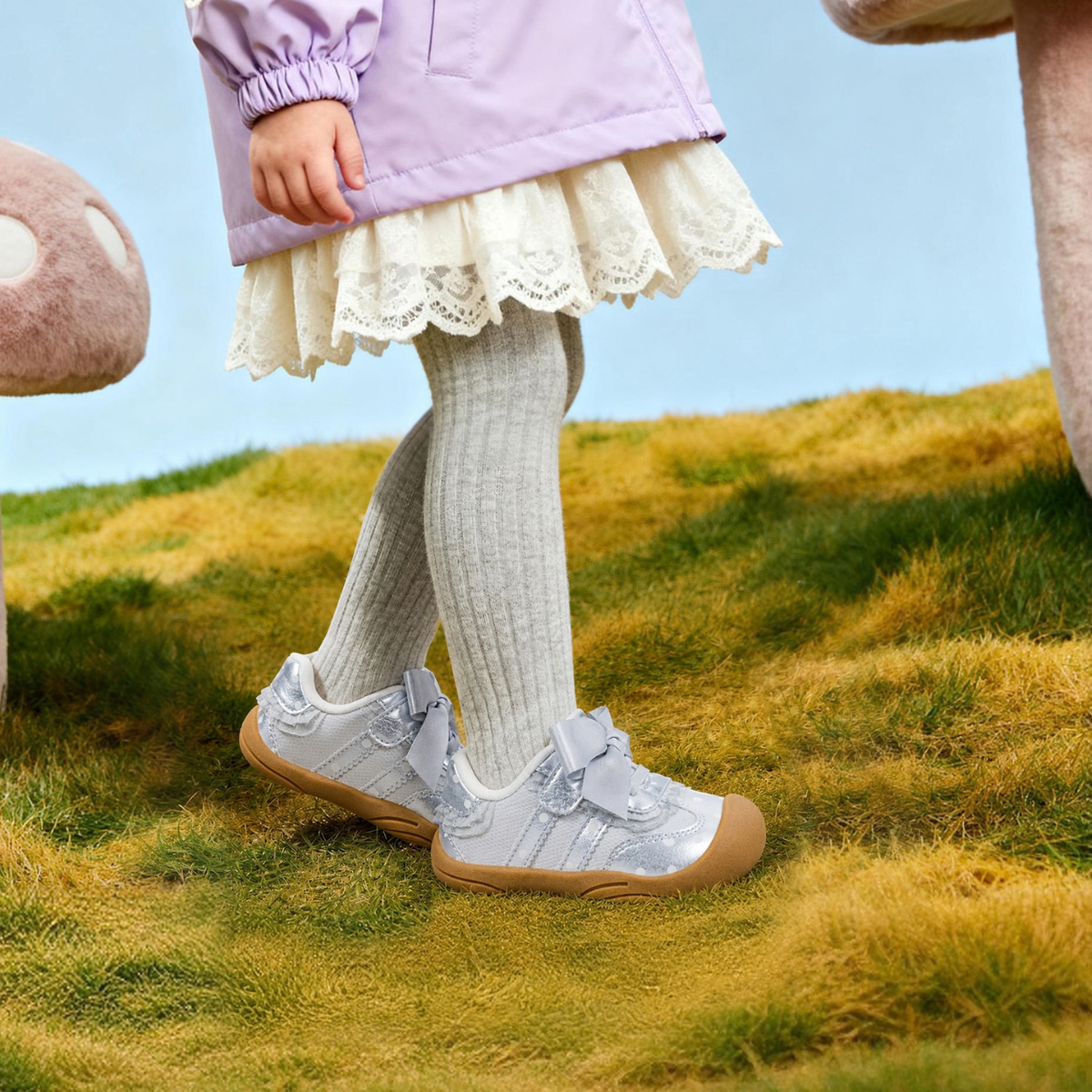 Molasses - Barefoot Wide Toe Sneaker - Toddler Girls