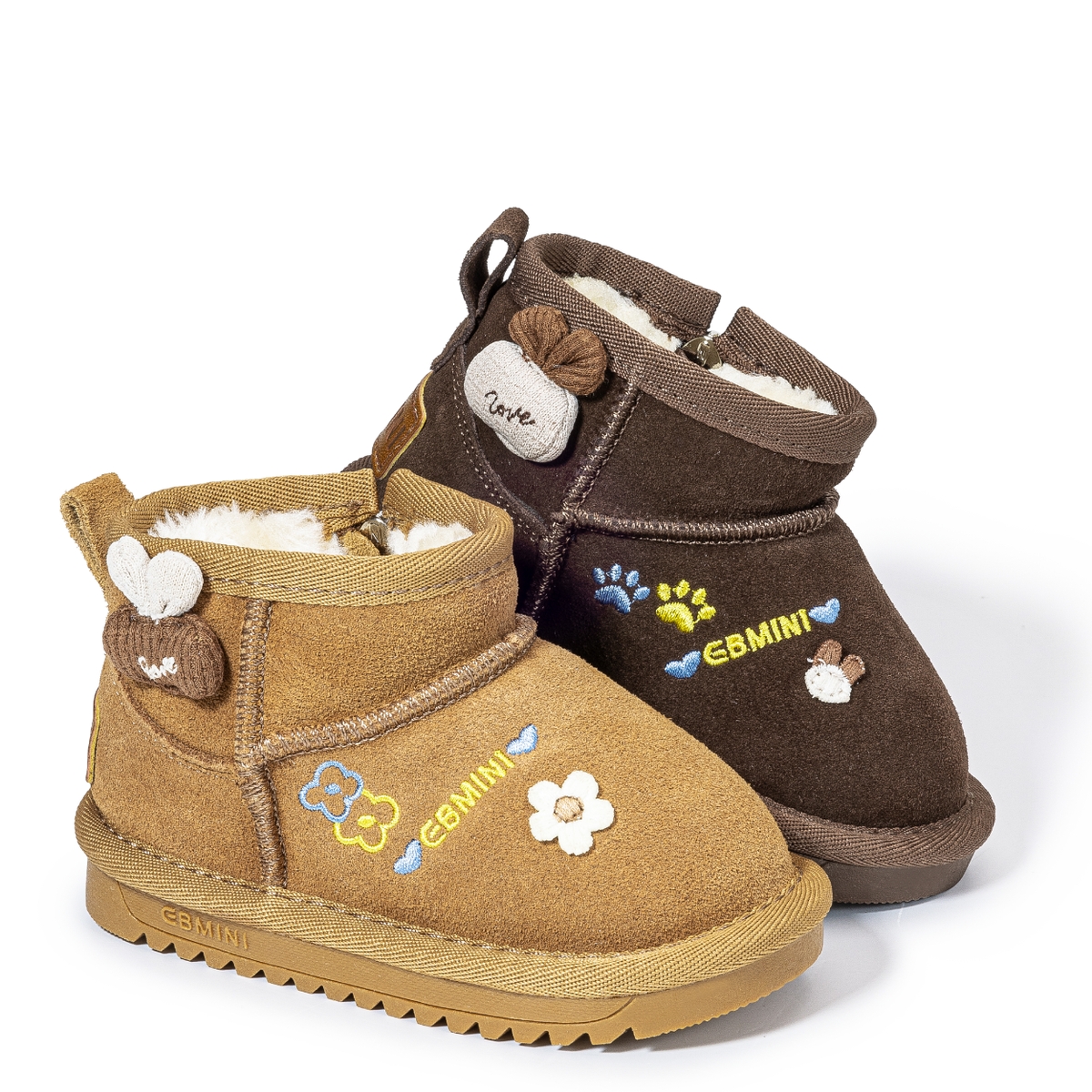 Sugarplum - Barefoot Cozy Ankle Boot - Toddler Boys Girls