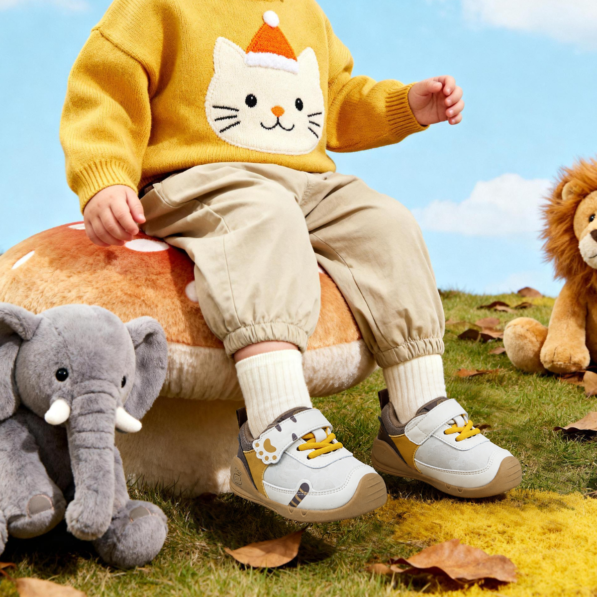 Fawn - Barefoot Wide Toe Sneaker - Toddler Boys Girls