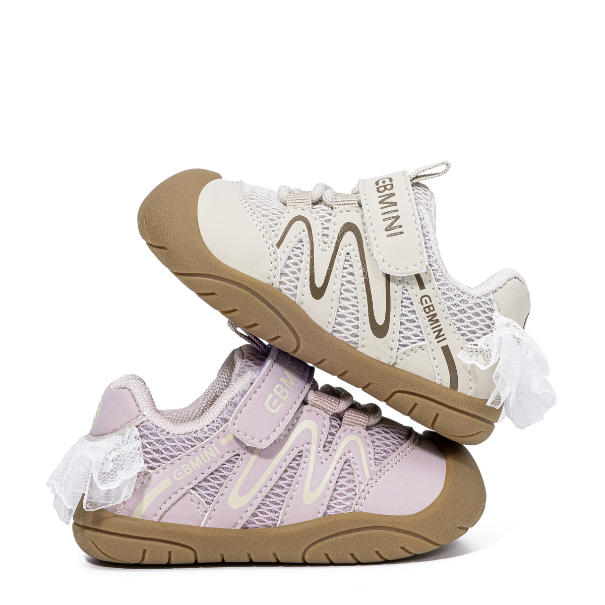 Twirl - Barefoot Mesh Lace Sneaker - Toddler Girls