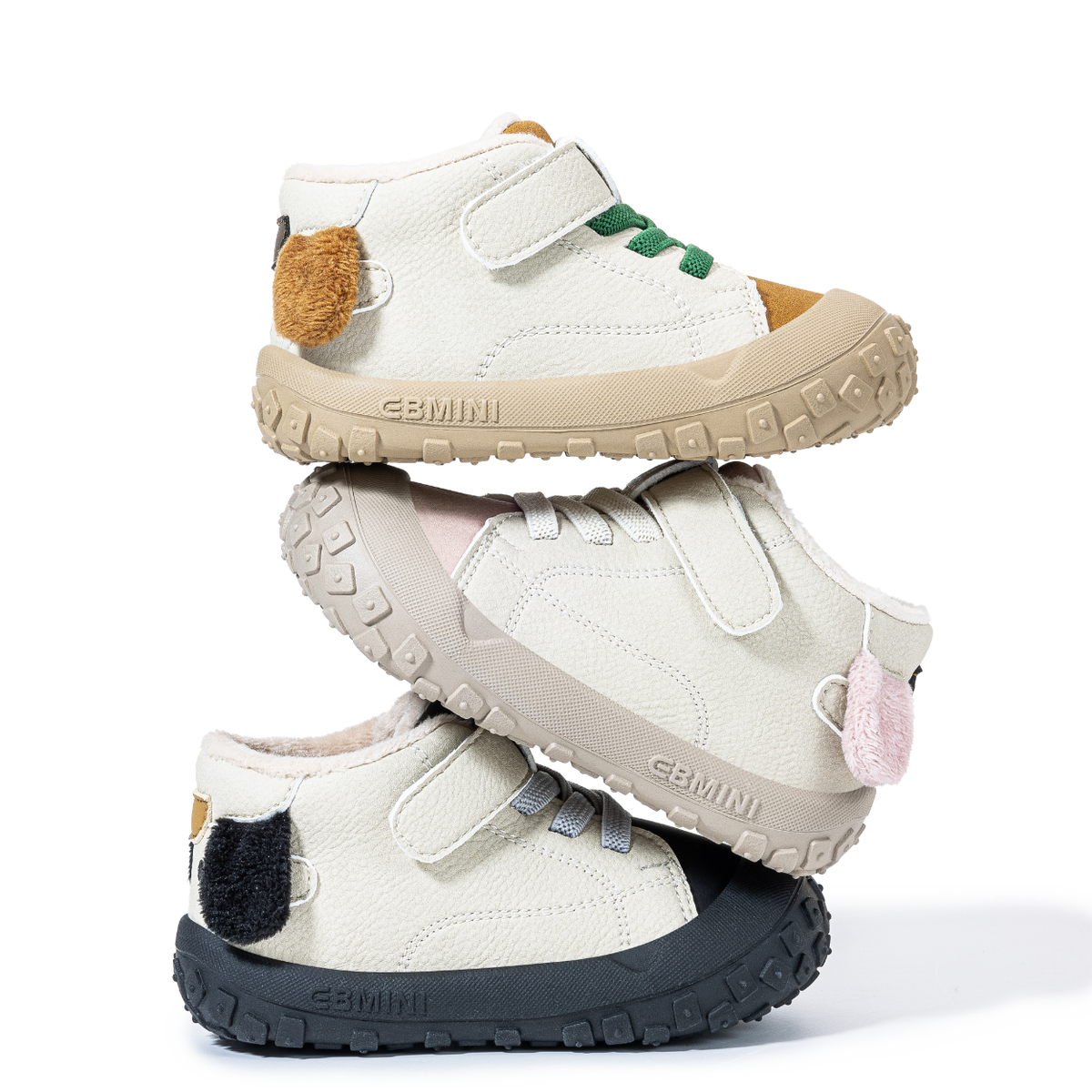 Honeybee - Barefoot Warm High Top Sneaker - Toddler Boys Girls