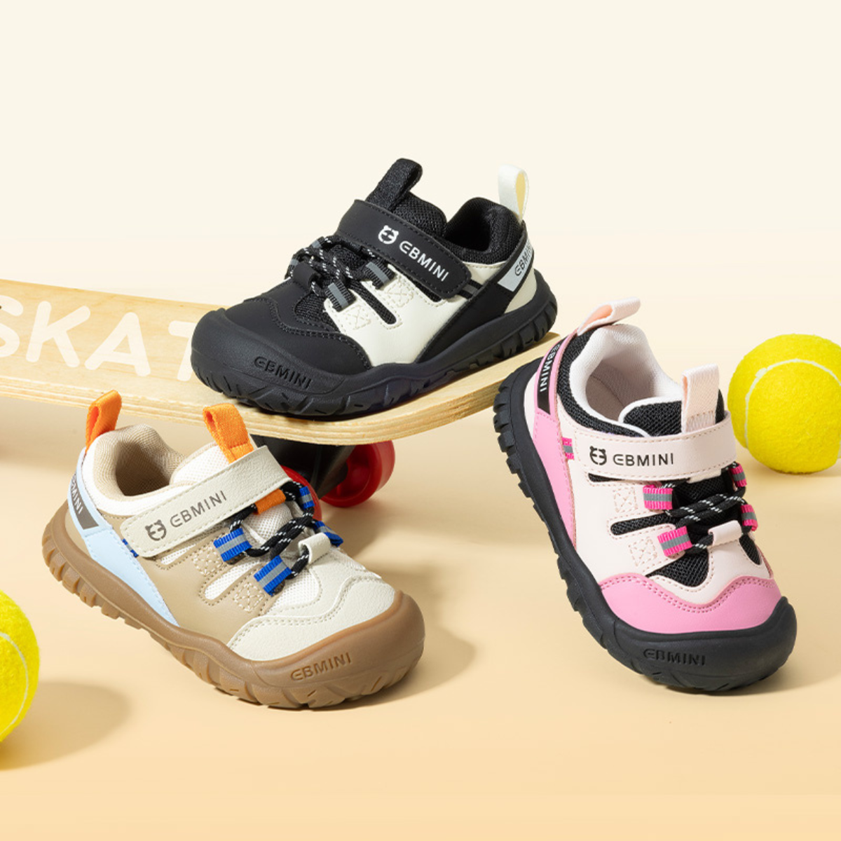 Cinnamon - Barefoot Wide Toe Sneaker - Toddler Boys Girls
