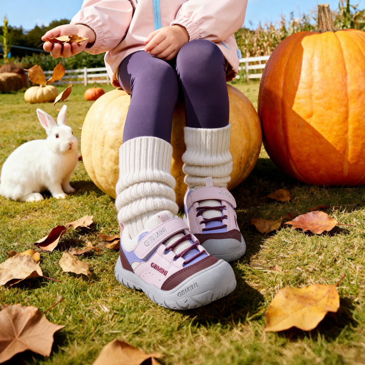 Biscuitkin - Barefoot Wide Toe Sneaker - Toddler Boys Girls
