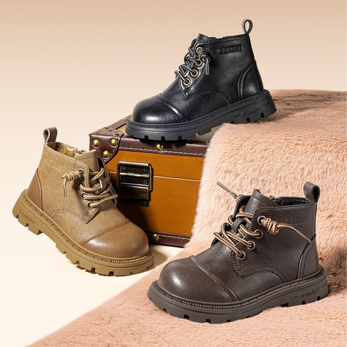 Wobble - Barefoot Boot High Top - Toddler Boys Girls
