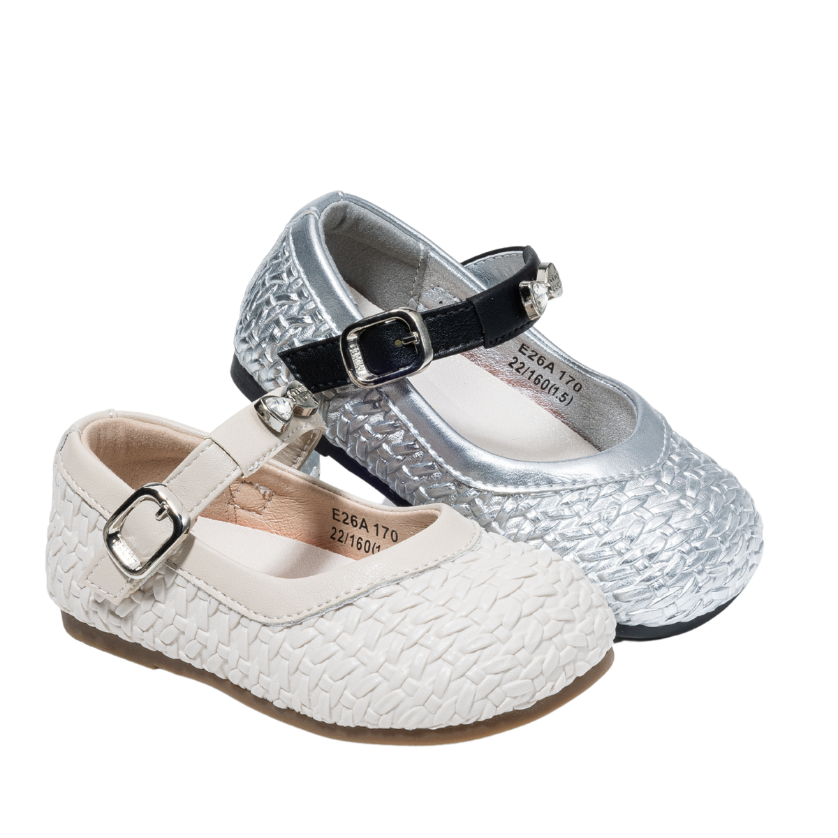 Pearl - Barefoot Woven Mary Jane - Toddler Girls