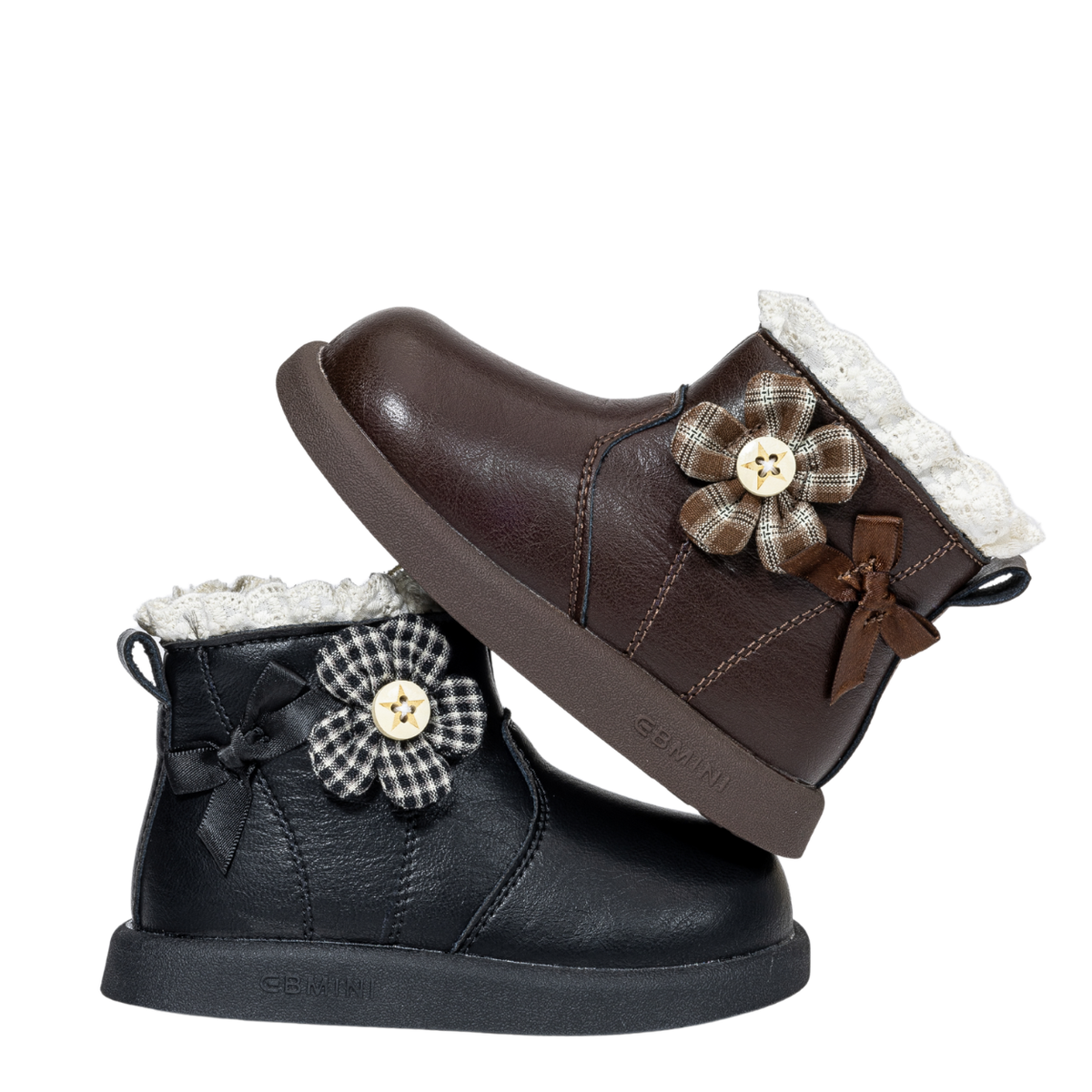 Willow - Barefoot Ruffle Boot Wide Toe - Toddler Girls