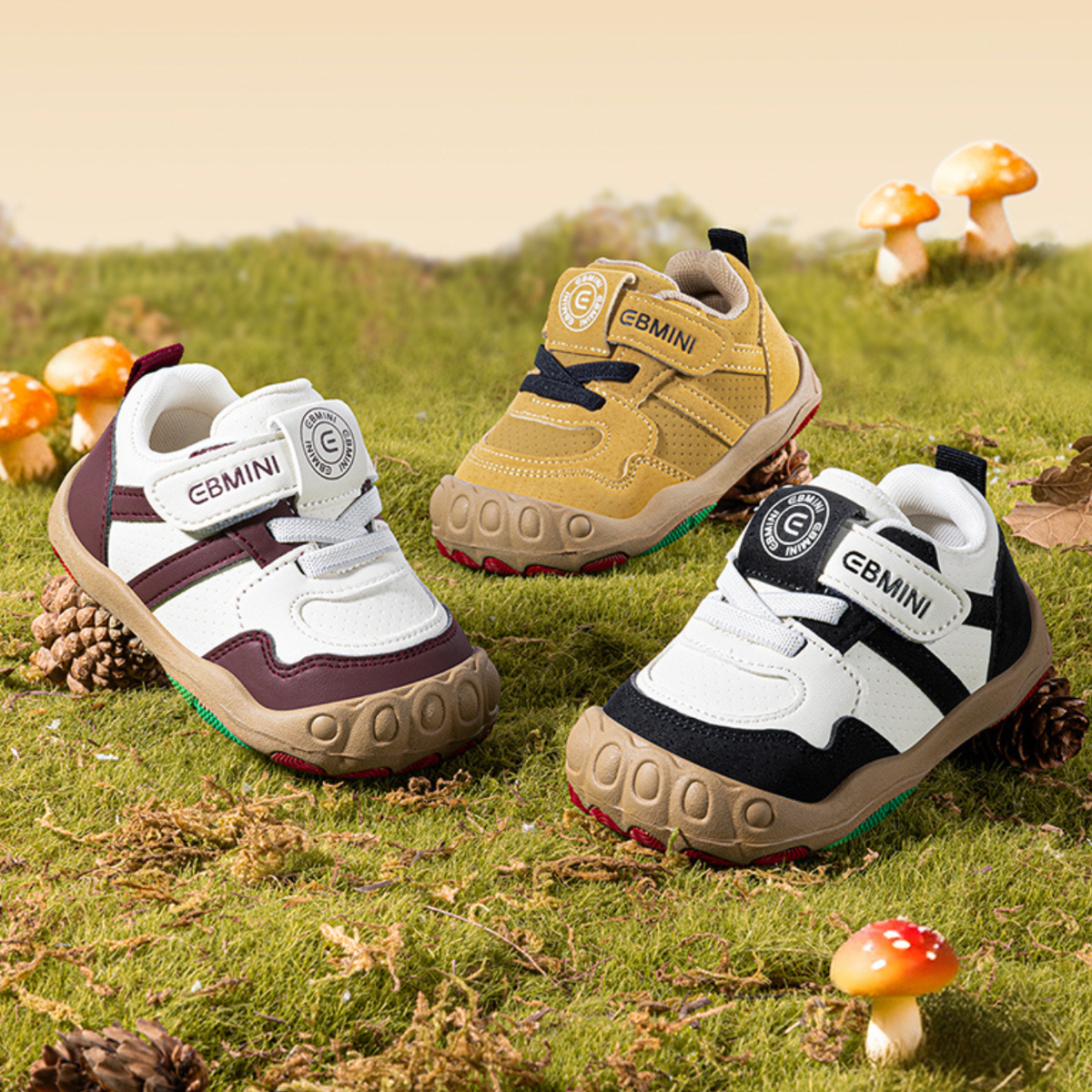 Meadow - Barefoot Wide Toe Sneaker - Toddler Boys Girls