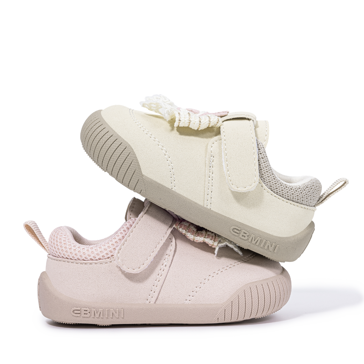 Mulberry - Barefoot Bunny Bow Sneaker - Toddler Girls