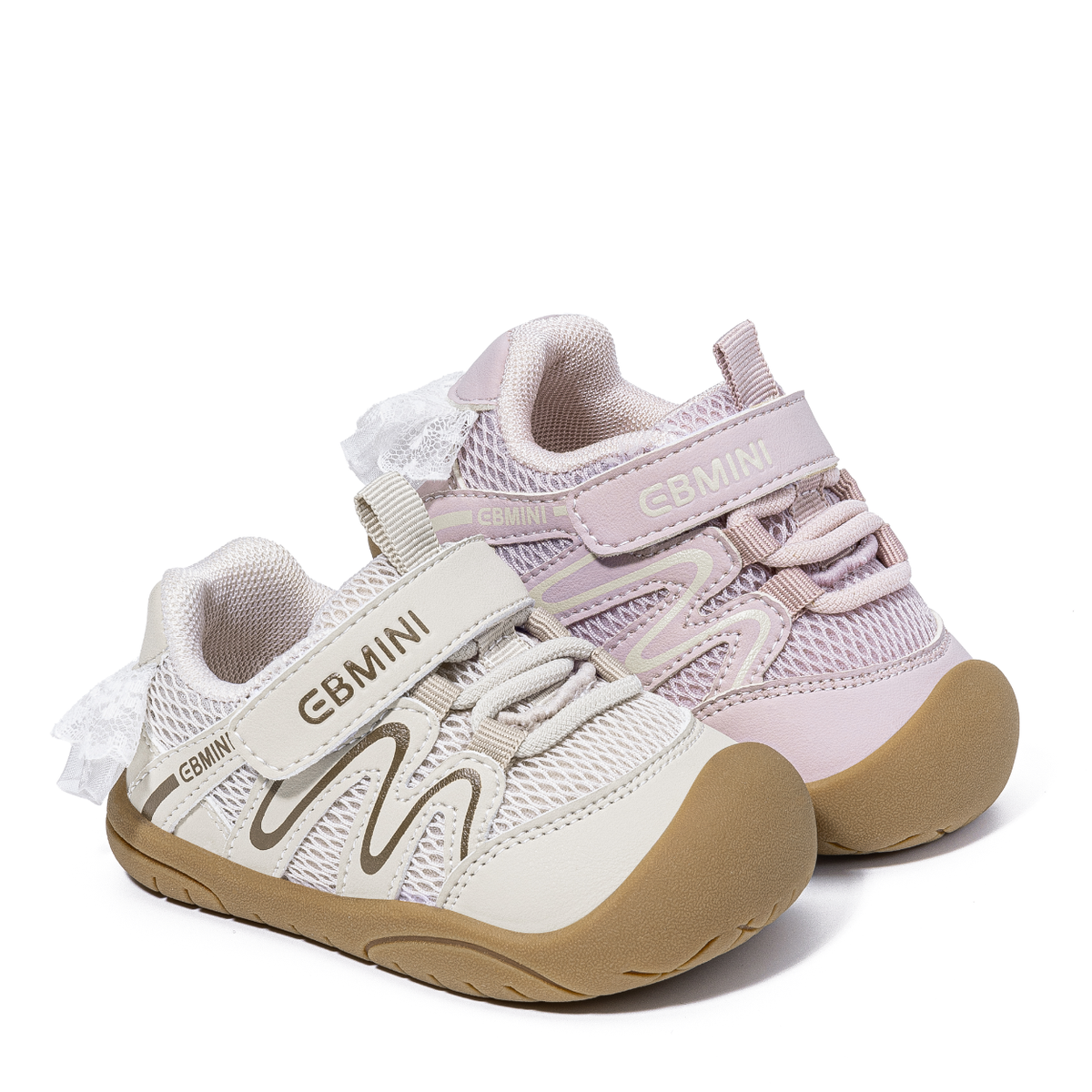 Twirl - Barefoot Mesh Lace Sneaker - Toddler Girls