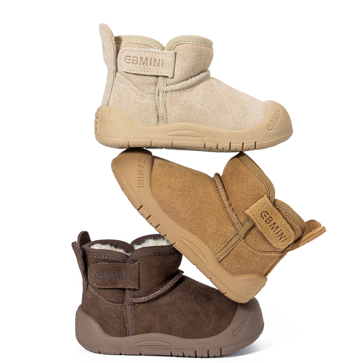Cobble - Barefoot Fur Winter Boot - Toddler Boys Girls