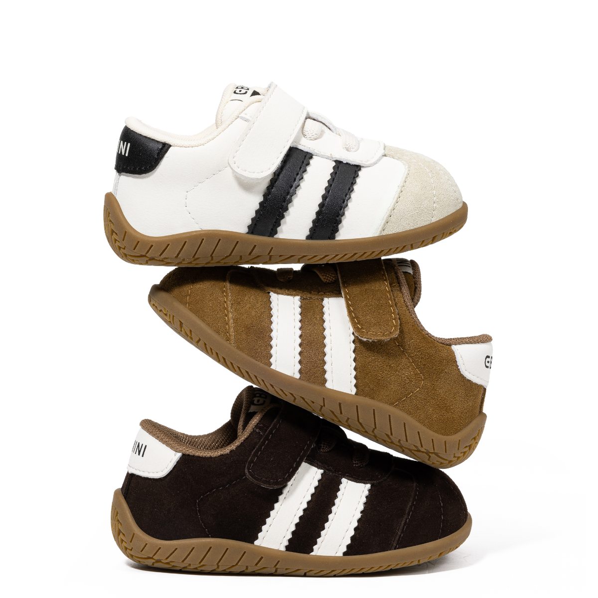 Marigold - Barefoot Retro Suede Sneaker - Toddler Boys Girls