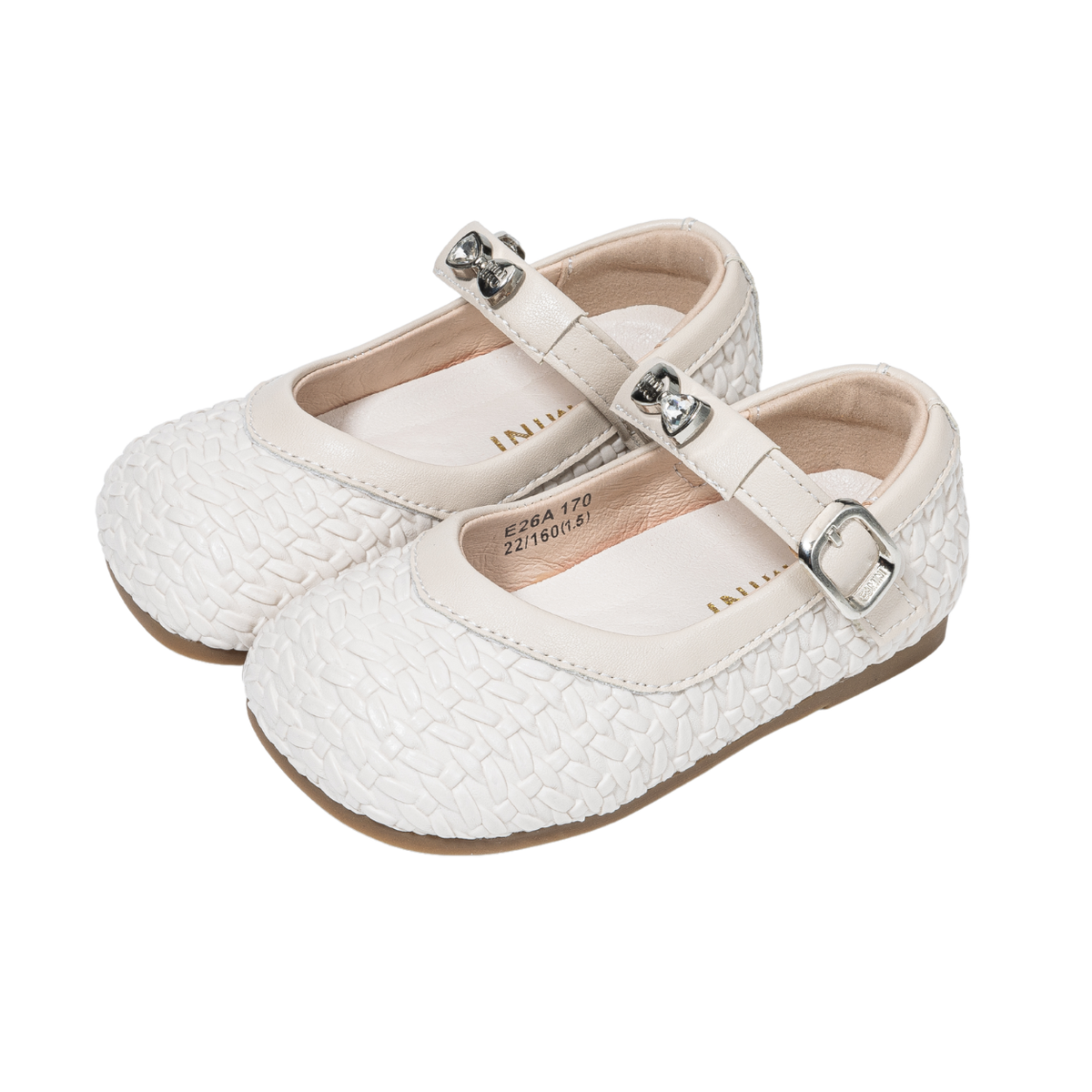 Pearl - Barefoot Woven Mary Jane - Toddler Girls