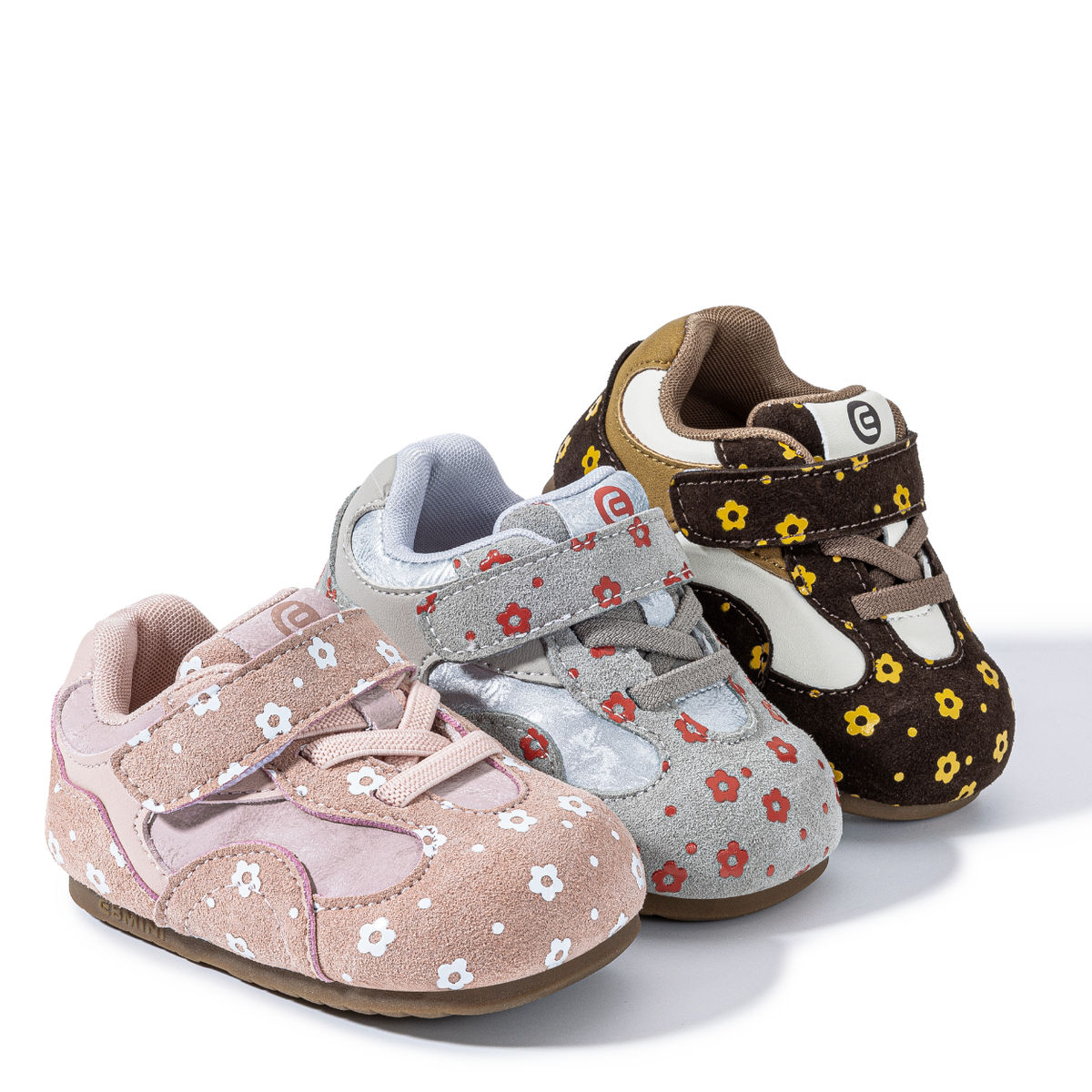 Sugarplum - Barefoot Floral Canvas Sneaker - Toddler Boys Girls