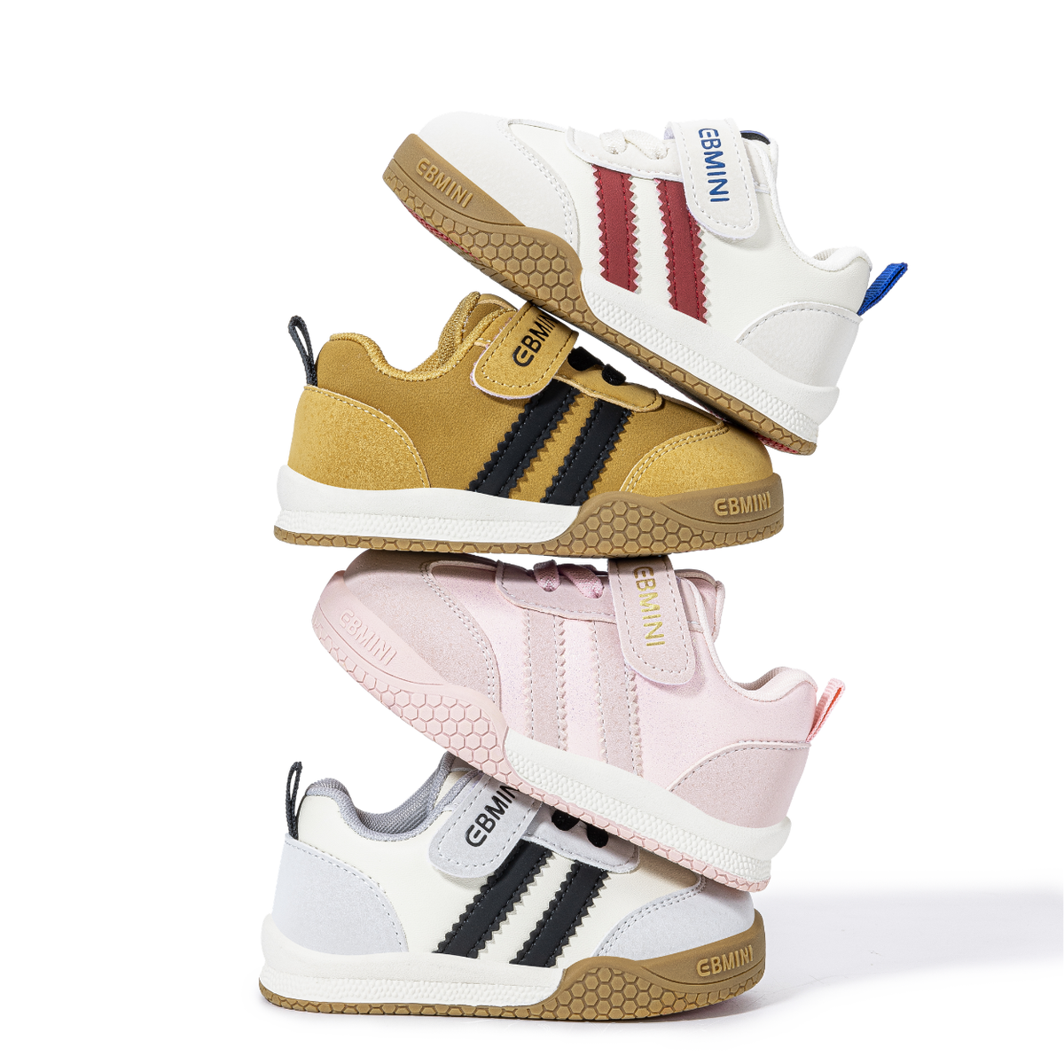 Peach - Barefoot Wide Toe Sneaker - Toddler Boys Girls