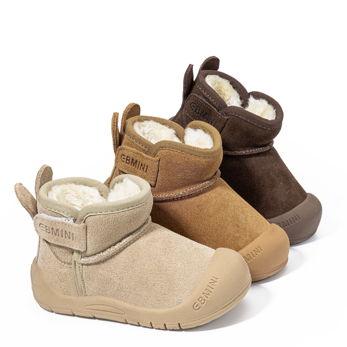 Cobble - Barefoot Fur Winter Boot - Toddler Boys Girls