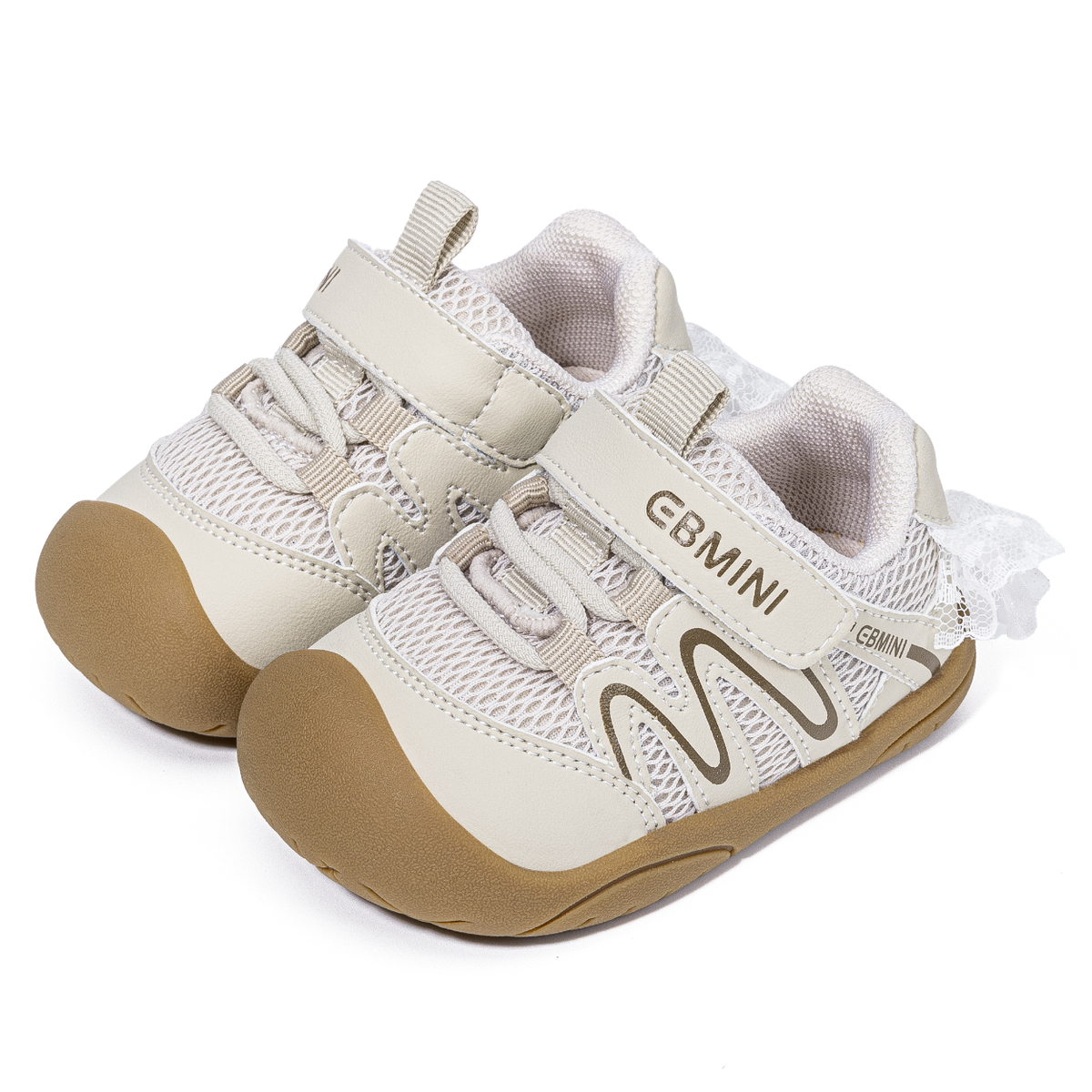 Twirl - Barefoot Mesh Lace Sneaker - Toddler Girls