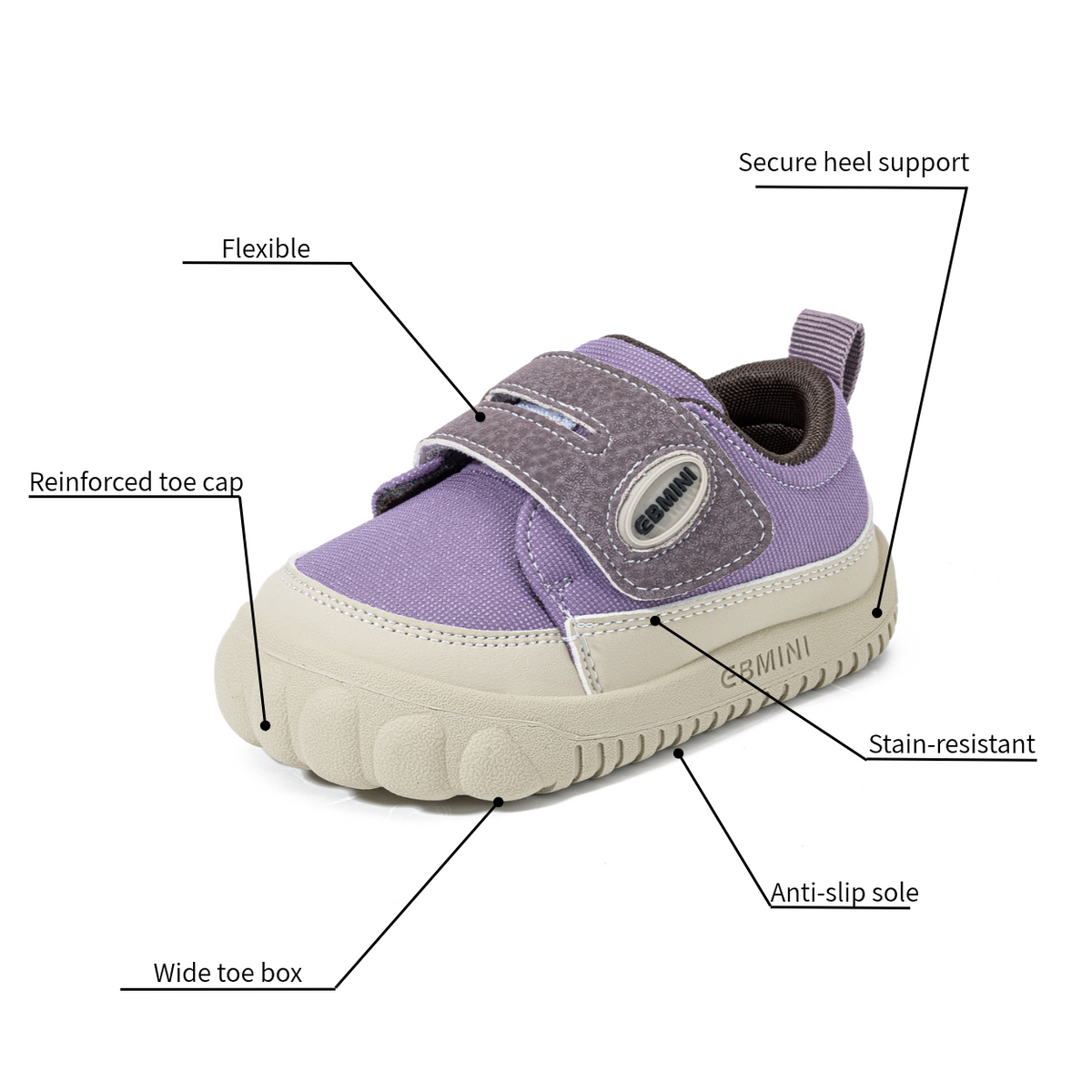 Butterscotch - Barefoot Wide Toe Sneaker - Toddler Boys Girls
